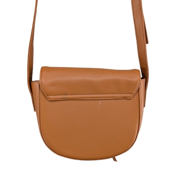 JJ Winters Ivy Crossbody Leather Bag Caramel Brown Purse Adjustable Strap - Picture 4 of 16